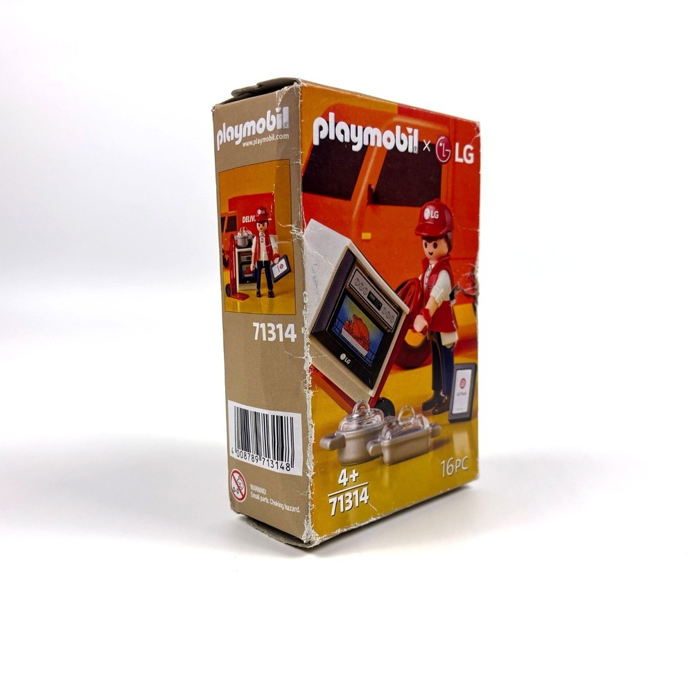 NIB Playmobil x LG Electronics Henry & Oven Set 71314 Tablet Pans Dolley Korean